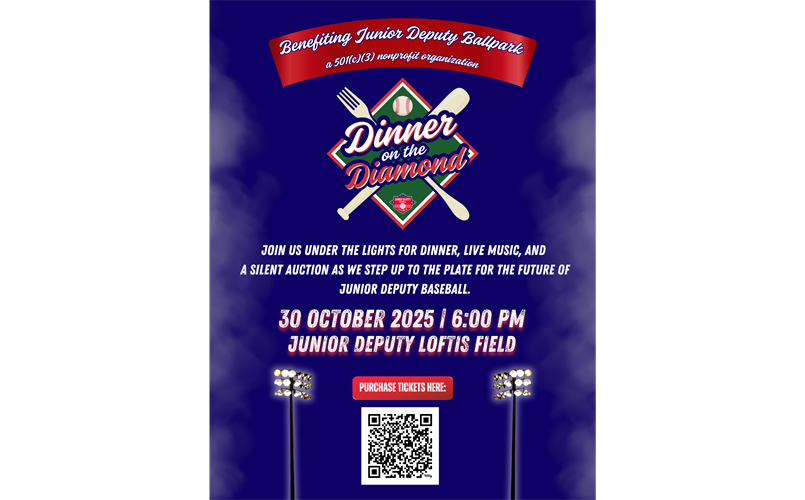 Dinner On The Diamond Event 10/30/2025